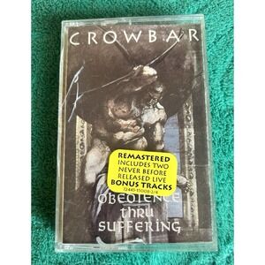 Crowbar: Obedience Thru Suffering Cassette Tape Rare